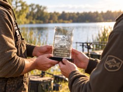 Ehrung für Vereinszugehörigkeit - Quader – GLASFOTO.COM 